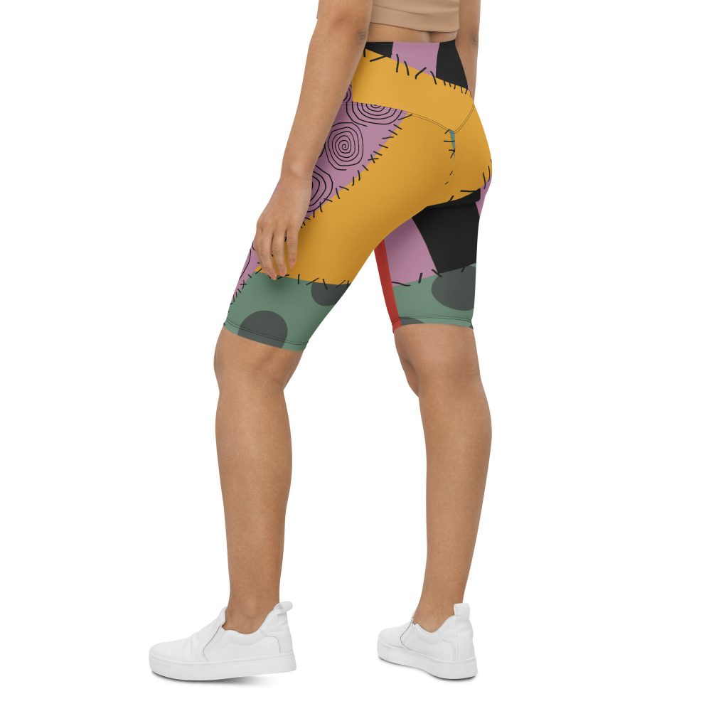 Nightmare Sally Halloween Cosplay Costume Bike Shorts - Image 5