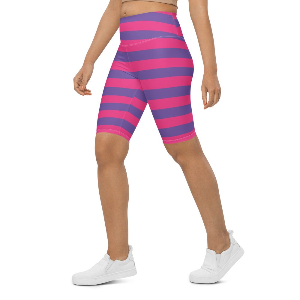 Cheshire Cat Halloween Cosplay Costume Bike Shorts - Image 6