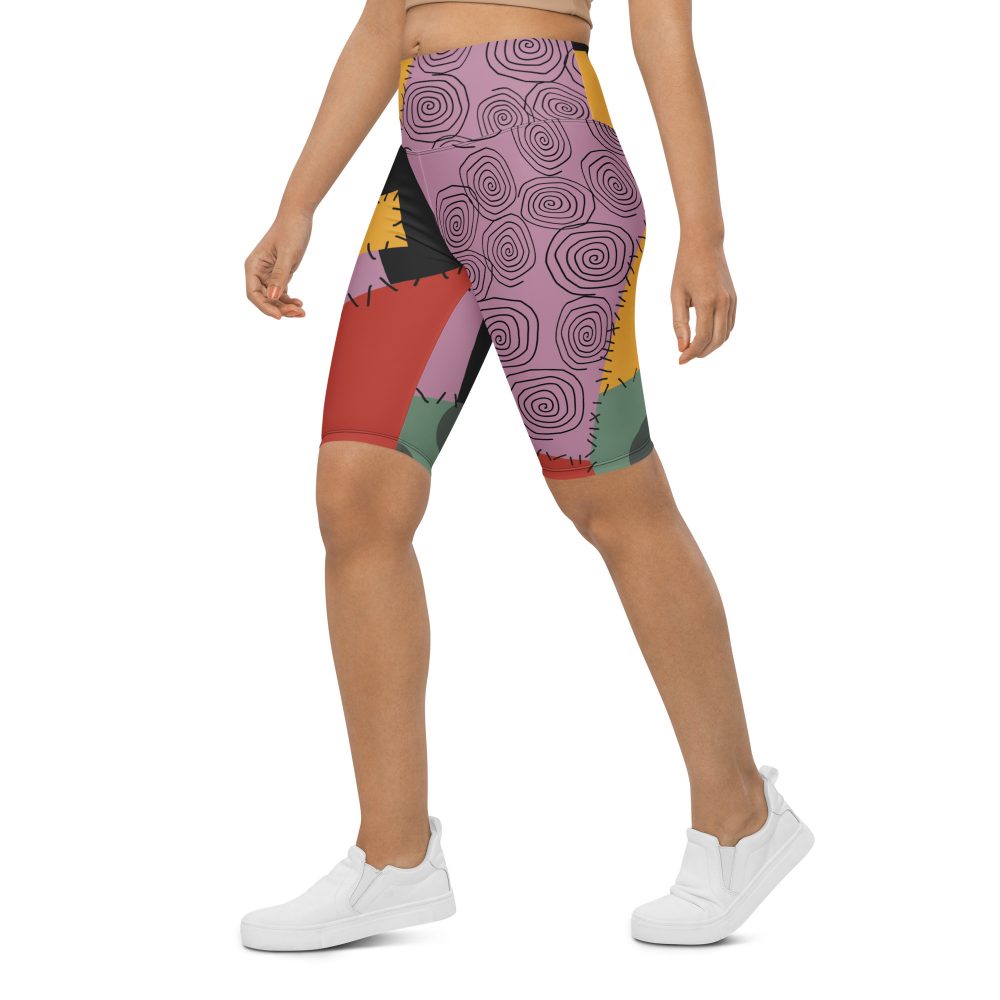 Nightmare Sally Halloween Cosplay Costume Bike Shorts - Image 6