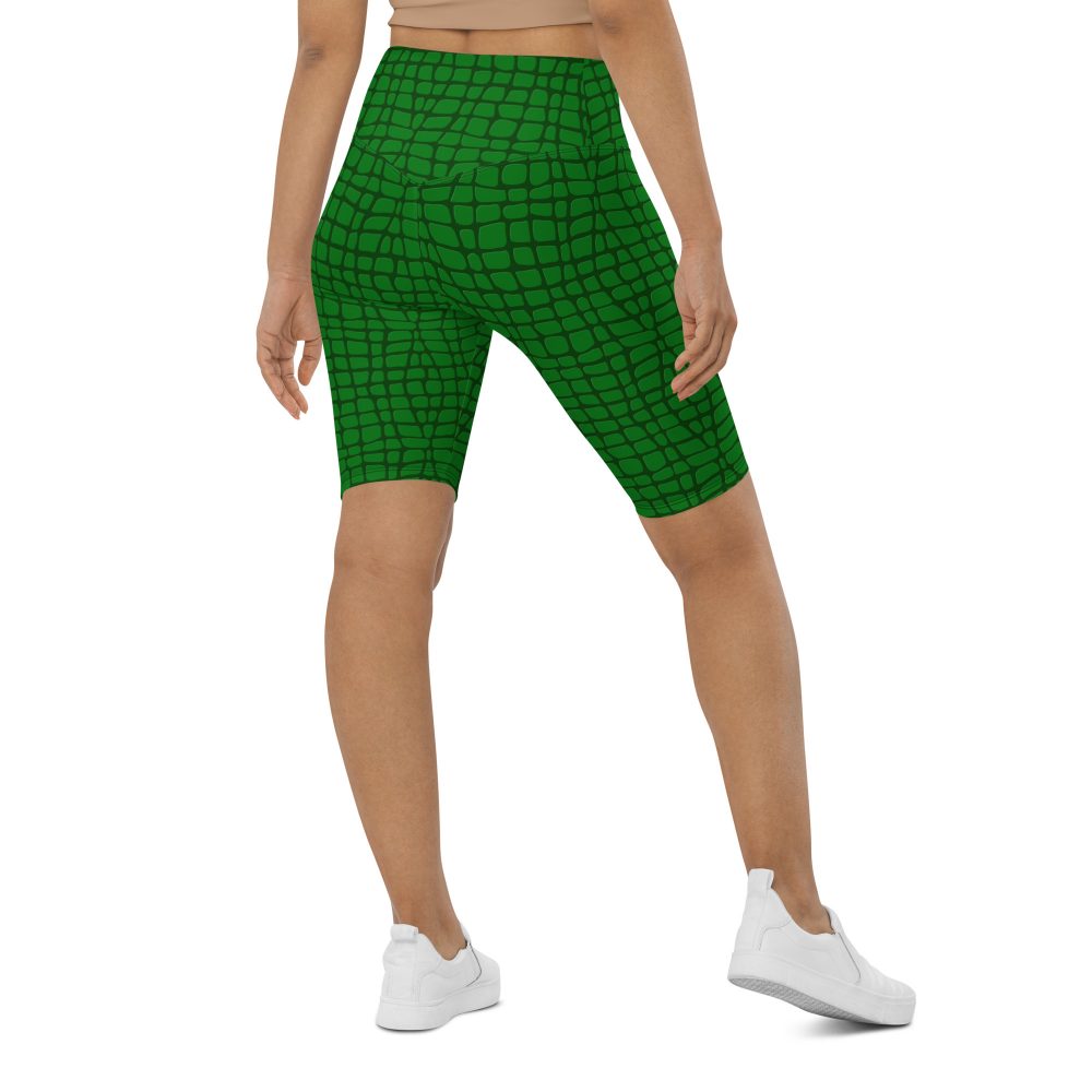 Alligator - Crocodile Halloween Cosplay Costume Bike Shorts - Image 2