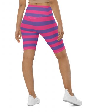 Cheshire Cat Halloween Cosplay Costume Bike Shorts