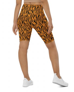 Tiger Rajah Halloween Cosplay Costume Bike Shorts