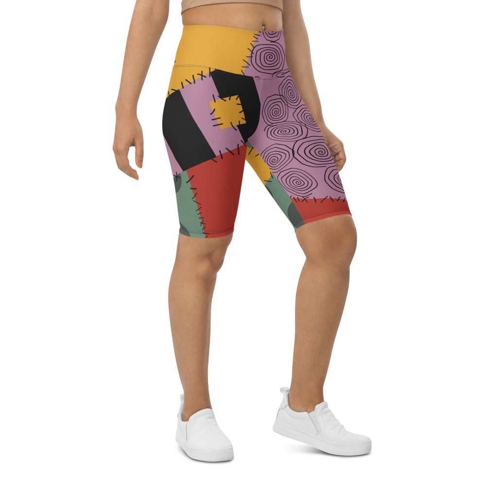 Nightmare Sally Halloween Cosplay Costume Bike Shorts - Image 3