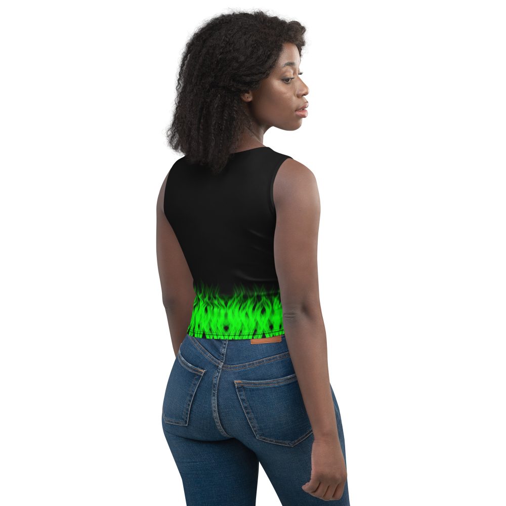 Maleficent Halloween Cosplay Costume Crop Top - Image 2