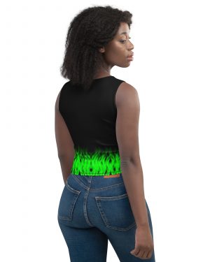 Maleficent Halloween Cosplay Costume Crop Top