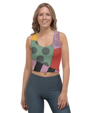 Nightmare Sally Halloween Cosplay Costume Crop Top