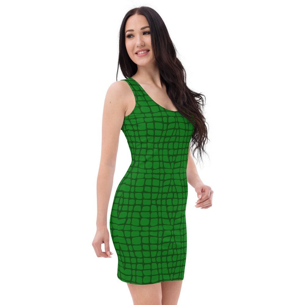 Alligator - Crocodile Halloween Cosplay Costume Dress - Image 4