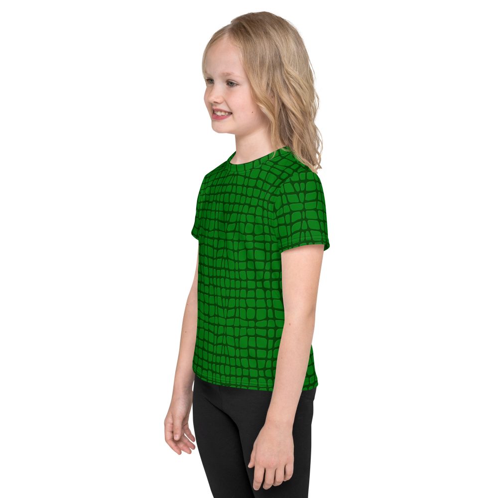 Alligator - Crocodile Halloween Cosplay Costume Kids T-shirt - Image 4