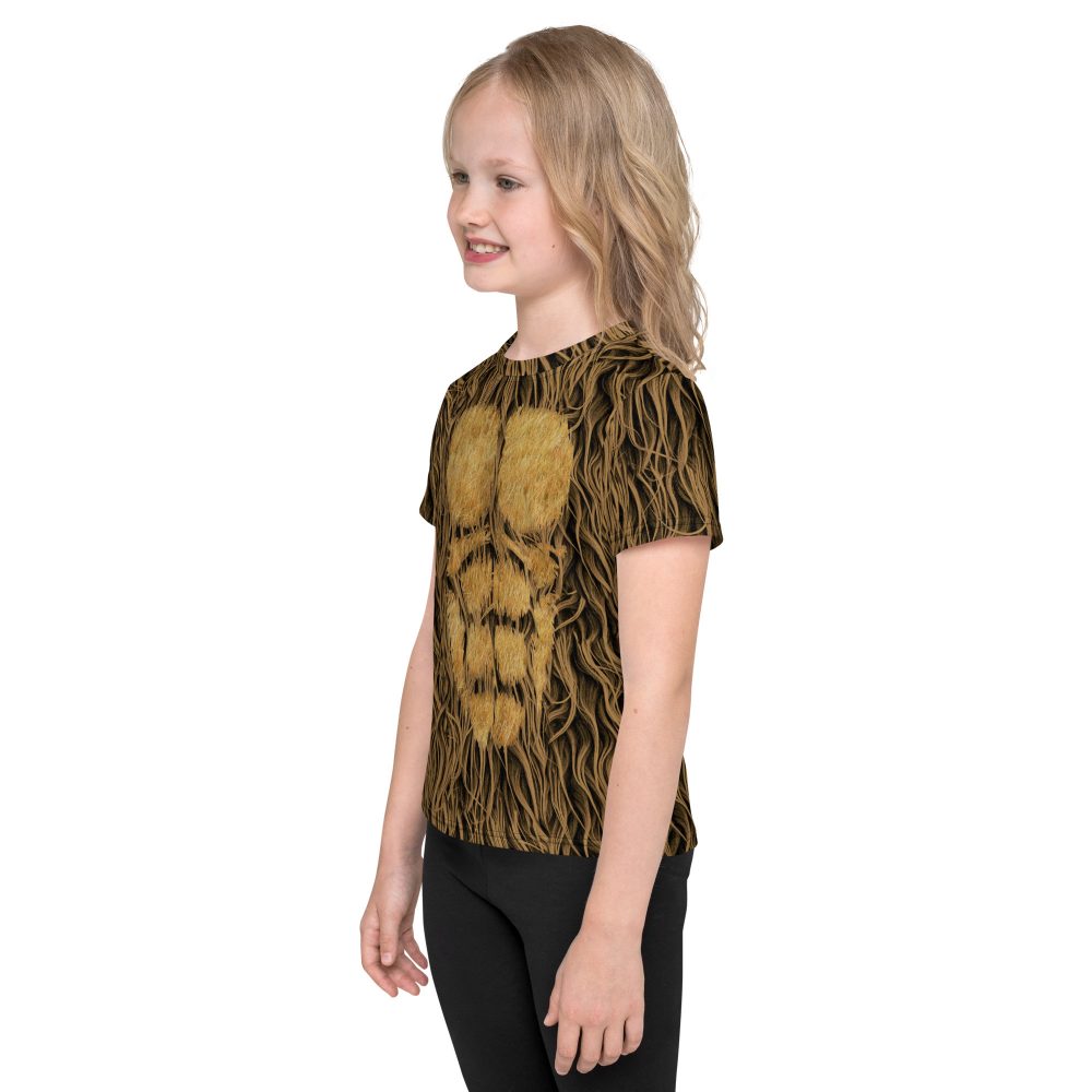 Sasquatch Big Foot Chewbacca Halloween Cosplay Costume Kids T-shirt - Image 4