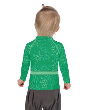 Disgust Halloween Cosplay Costume Kids Rash Guard