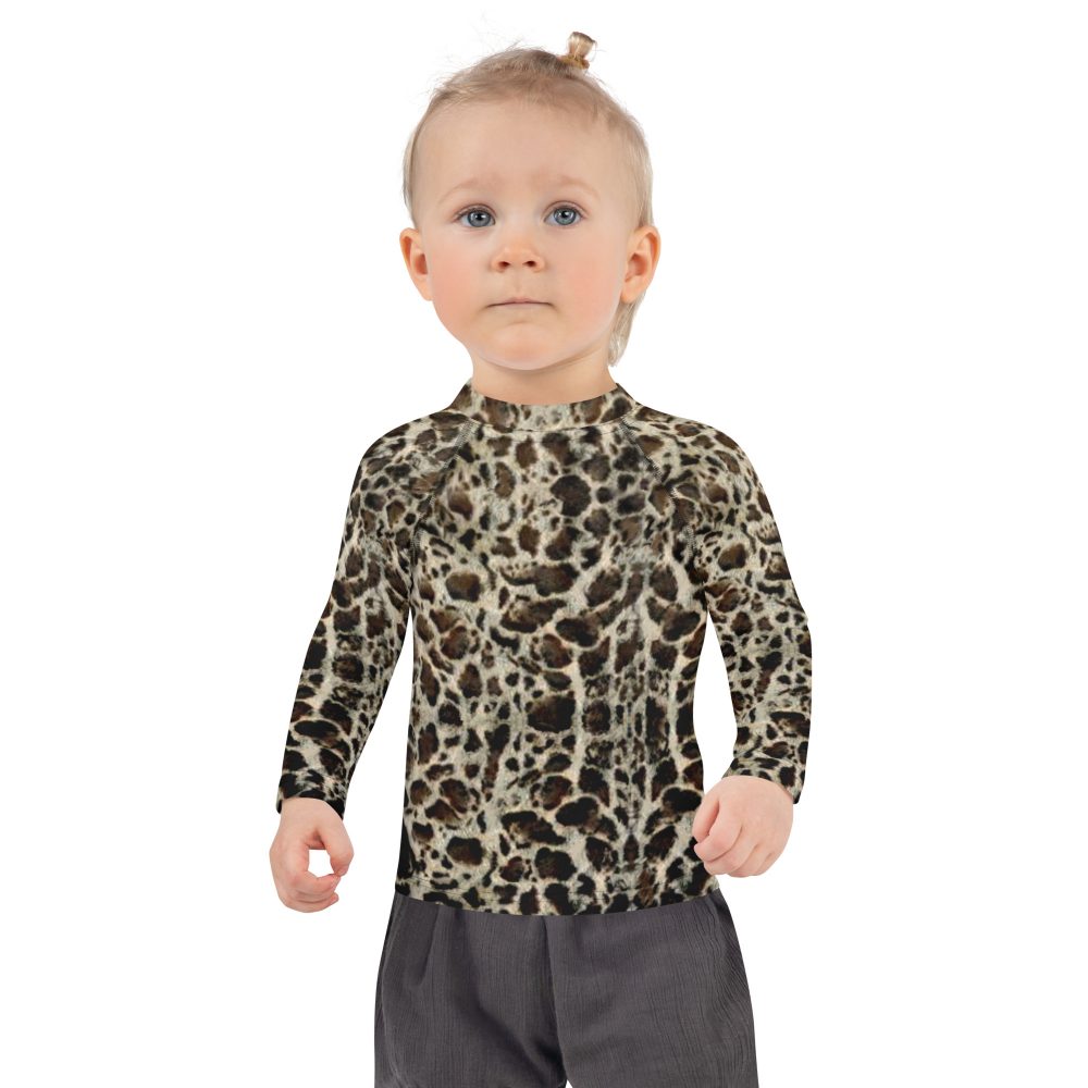 Snake Skin Costume Halloween Cosplay Reptile Print Kids Rash Guard