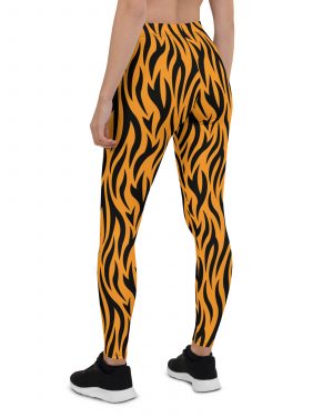 Tiger Rajah Halloween Cosplay Costume Leggings