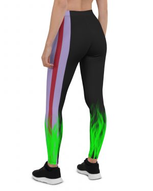 Maleficent Halloween Cosplay Costume Leggings