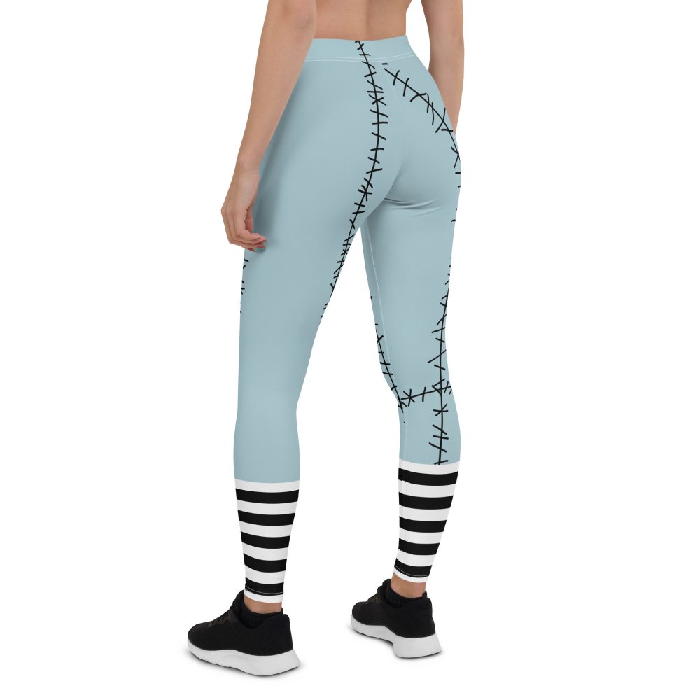 Sally Ragdoll Costume Halloween Cosplay Leggings - Image 2