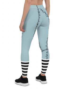 Sally Ragdoll Costume Halloween Cosplay Leggings