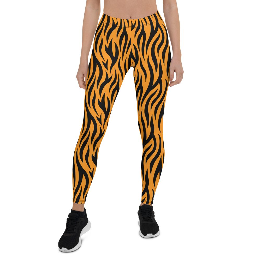 Tiger Rajah Halloween Cosplay Costume Leggings
