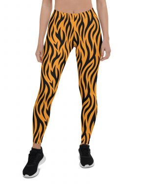 Tiger Rajah Halloween Cosplay Costume Leggings