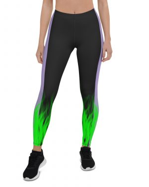 Maleficent Halloween Cosplay Costume Leggings