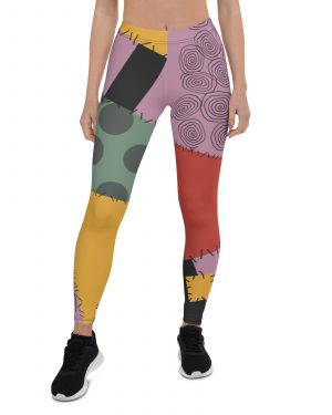 Nightmare Sally Halloween Cosplay Costume Leggings