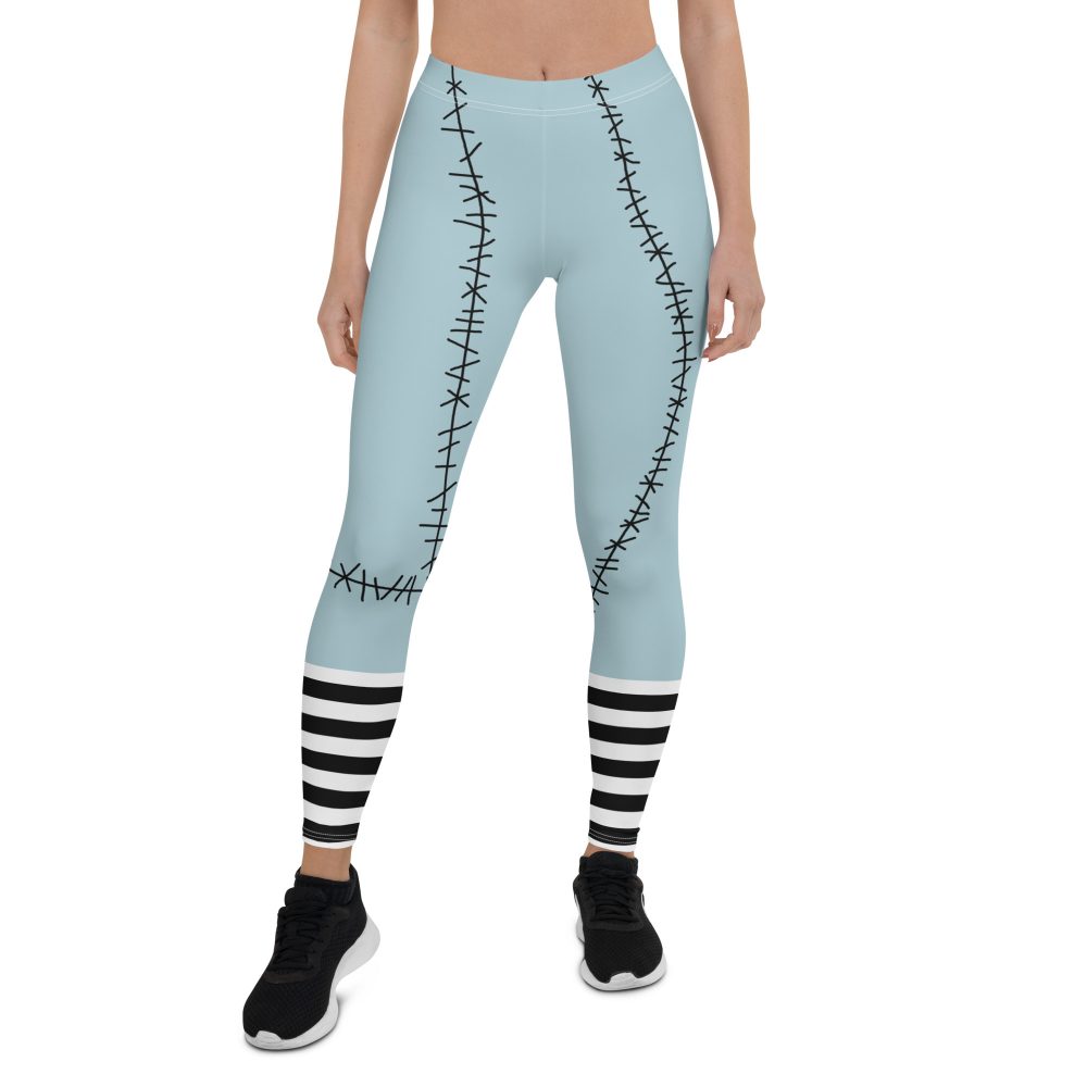 Sally Ragdoll Costume Halloween Cosplay Leggings