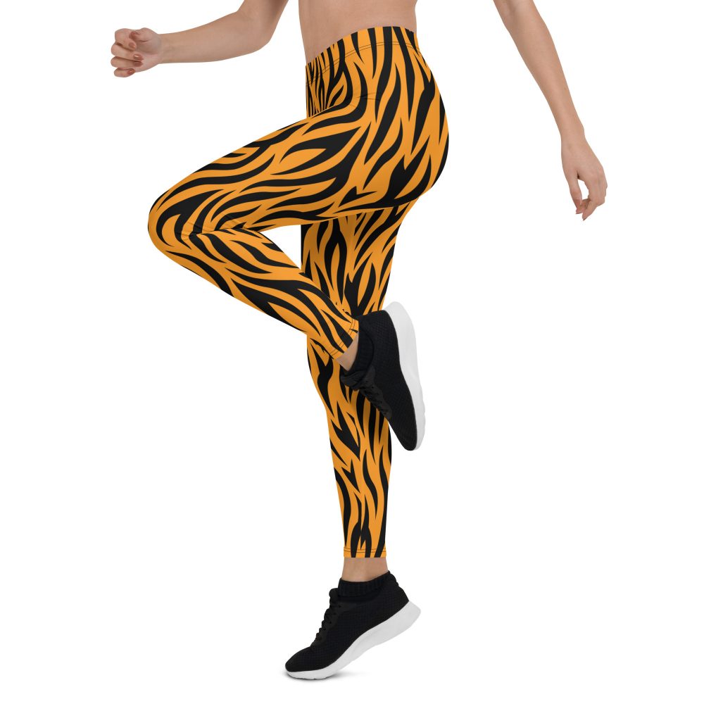 Tiger Rajah Halloween Cosplay Costume Leggings - Image 4