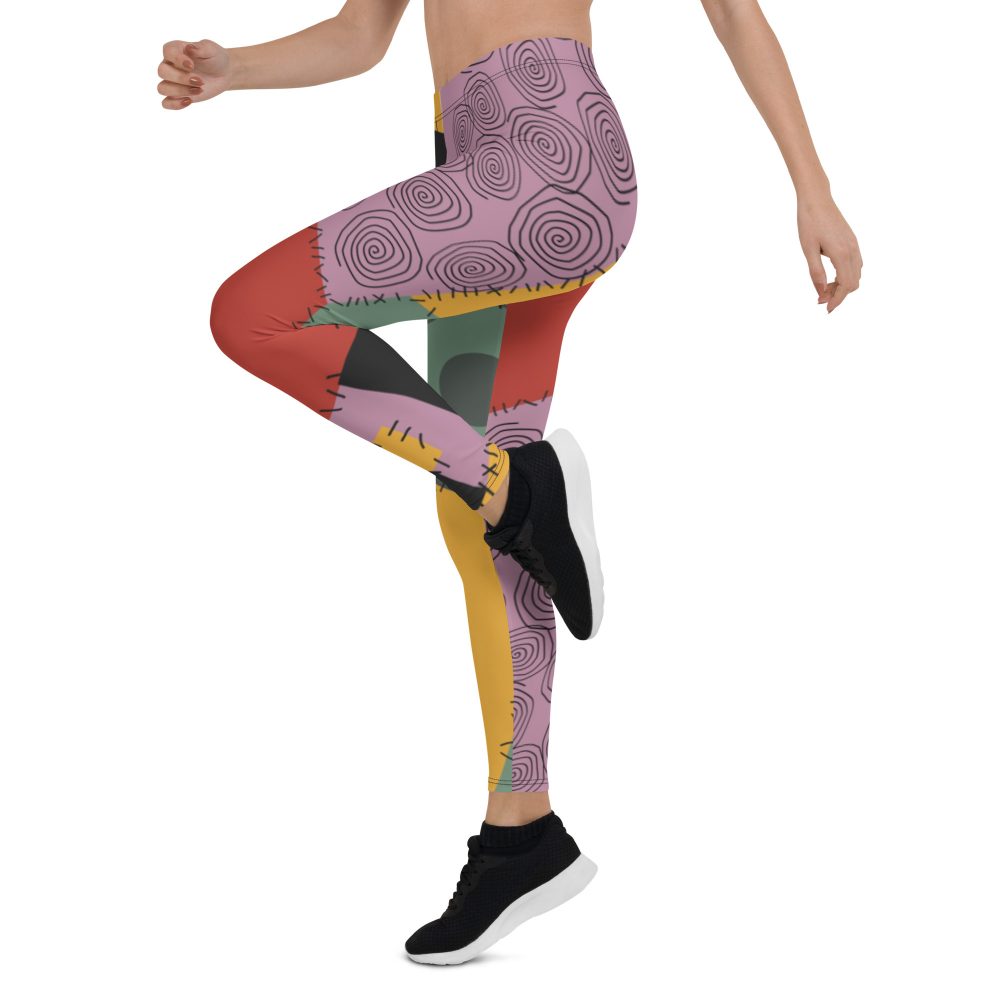 Nightmare Sally Halloween Cosplay Costume Leggings - Image 4