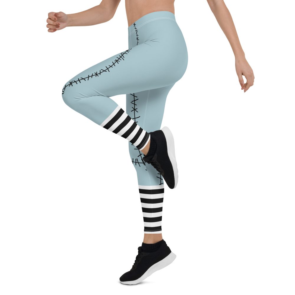 Sally Ragdoll Costume Halloween Cosplay Leggings - Image 4