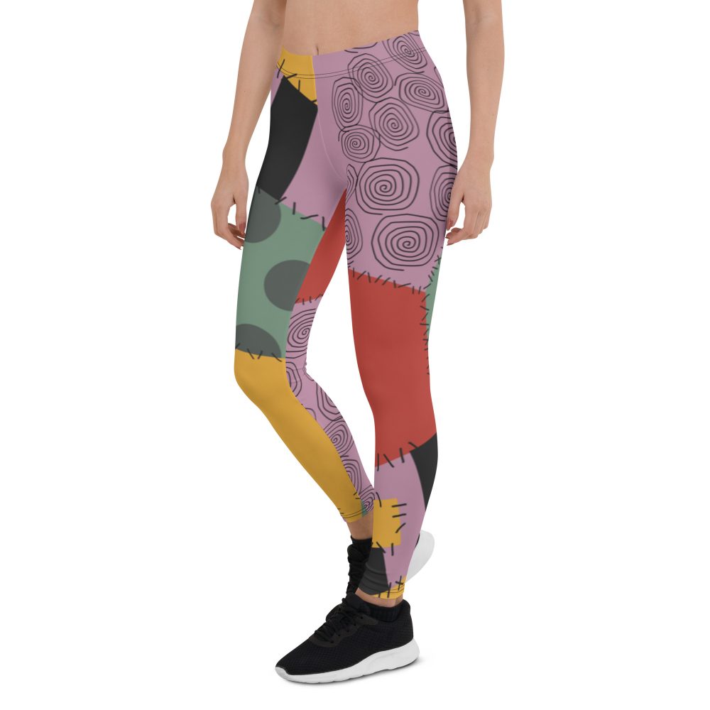 Nightmare Sally Halloween Cosplay Costume Leggings - Image 3