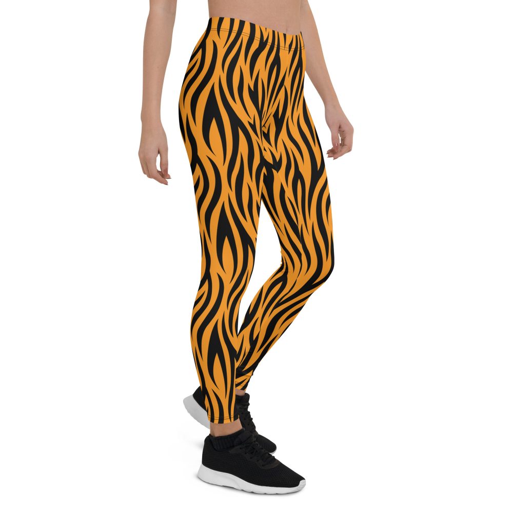 Tiger Rajah Halloween Cosplay Costume Leggings - Image 5