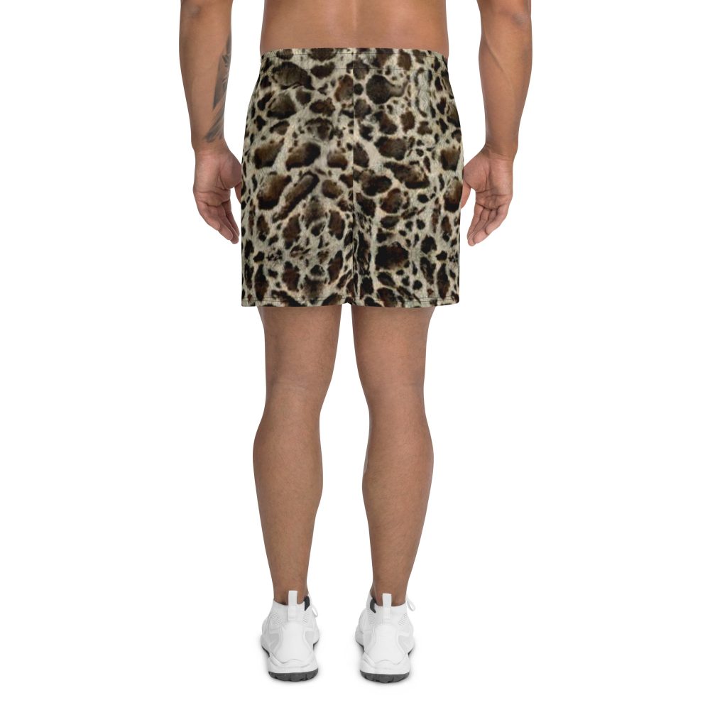 Snake Skin Costume Halloween Cosplay Reptile Print Men's Athletic Shorts - Image 4