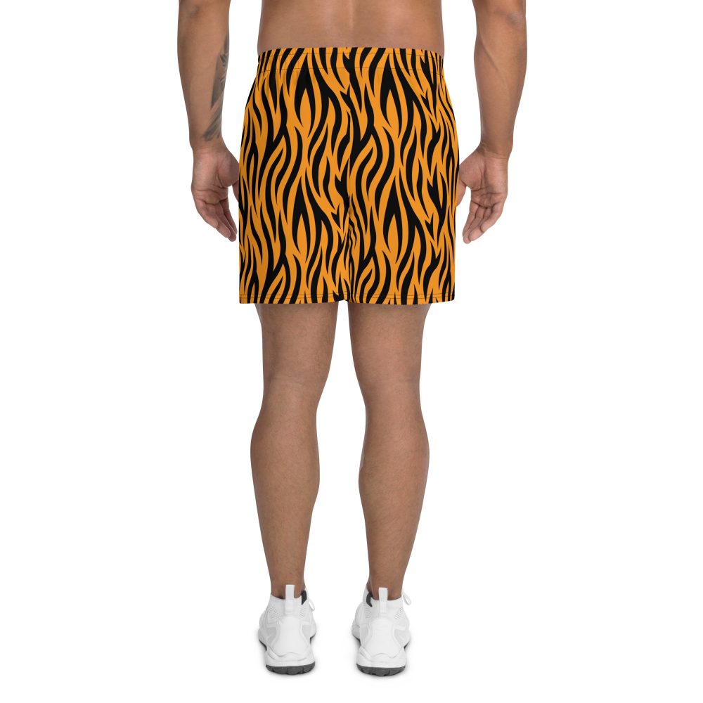 Tiger Rajah Halloween Cosplay Costume Men's Athletic Shorts - Image 4