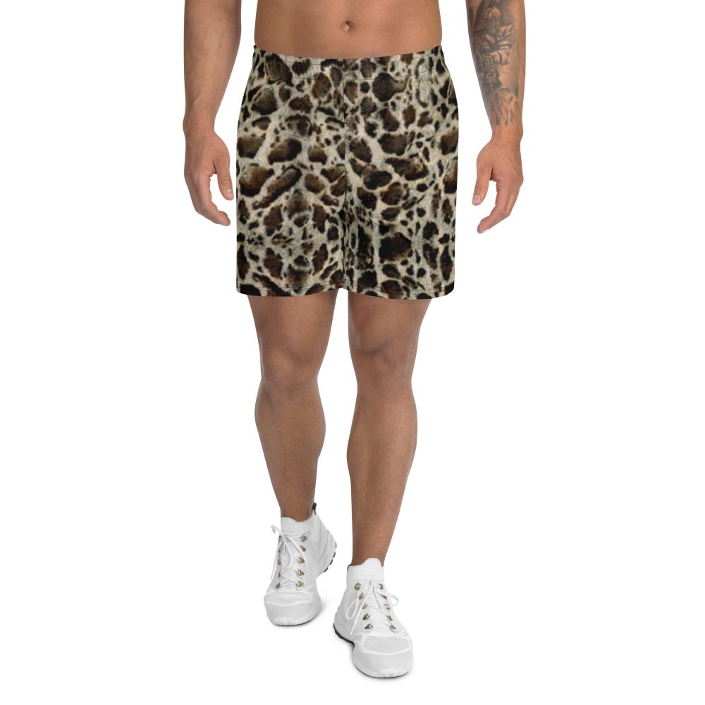 Snake Skin Costume Halloween Cosplay Reptile Print Men's Athletic Shorts