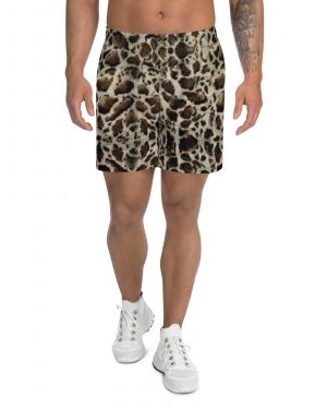 Snake Skin Costume Halloween Cosplay Reptile Print Men’s Athletic Shorts