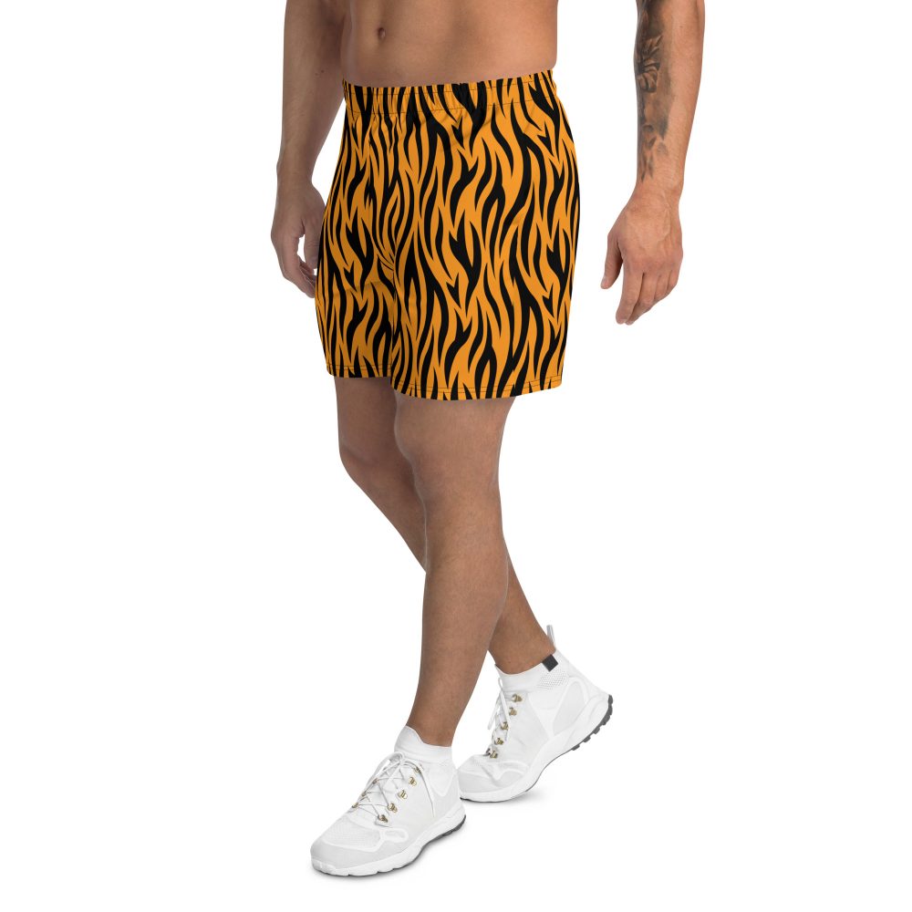 Tiger Rajah Halloween Cosplay Costume Men's Athletic Shorts - Image 3