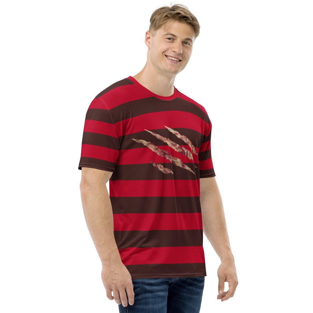 Freddy Nightmare Serial Killer Cosplay Costume Men's t-shirt - Image 4