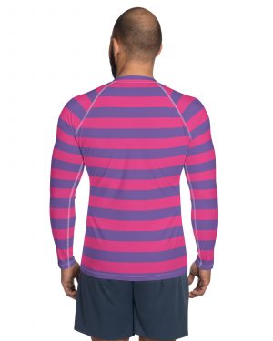 Cheshire Cat Halloween Cosplay Costume Men’s Rash Guard