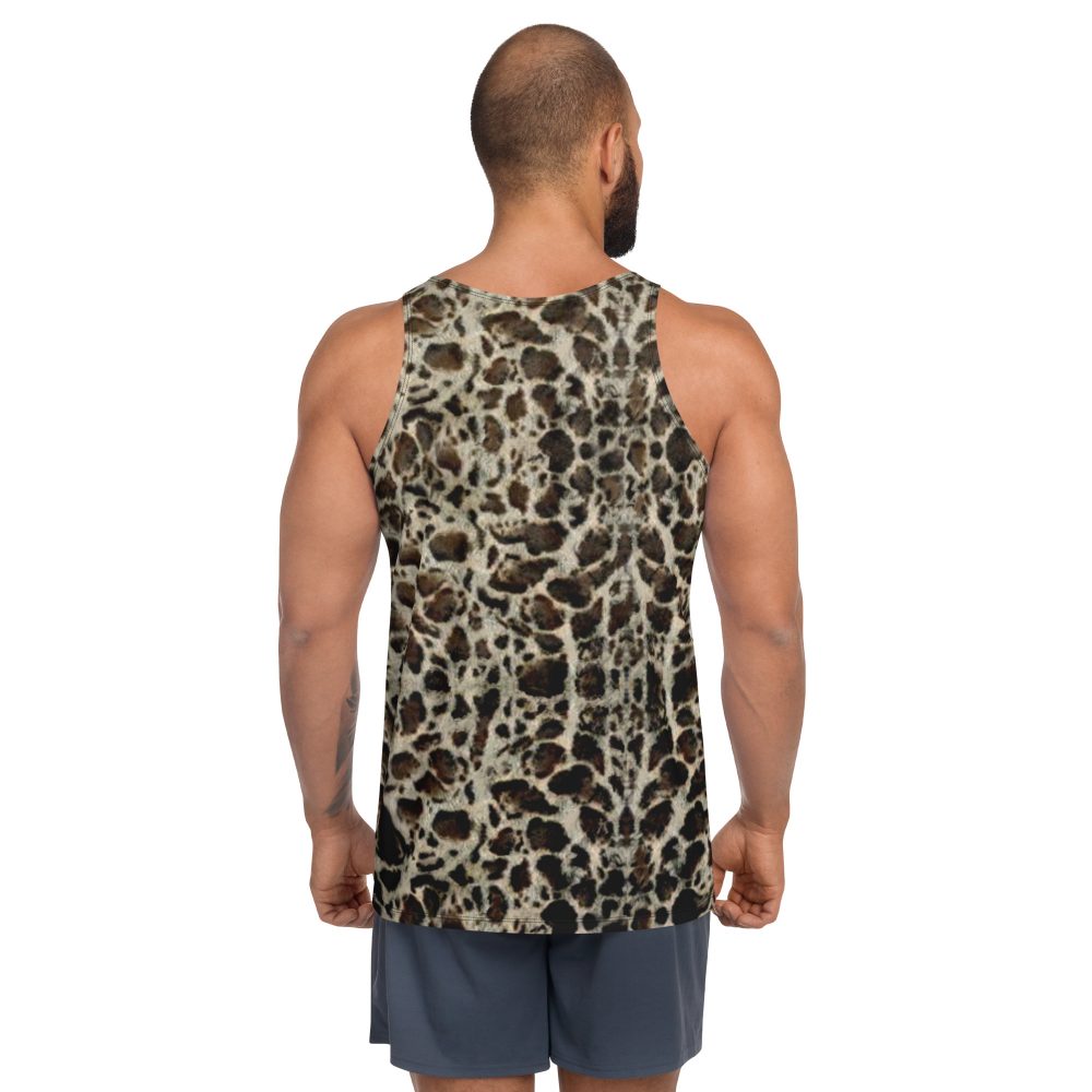 Snake Skin Costume Halloween Cosplay Reptile Print Unisex Tank Top - Image 4