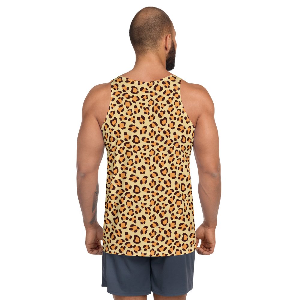 Leopard Jaguar Halloween Cosplay Costume Unisex Tank Top - Image 4