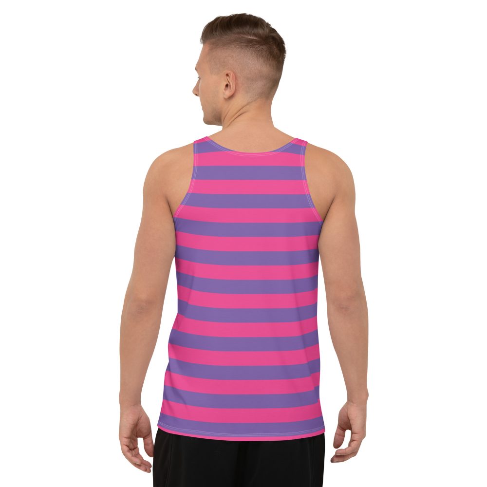 Cheshire Cat Halloween Cosplay Costume Unisex Tank Top - Image 4