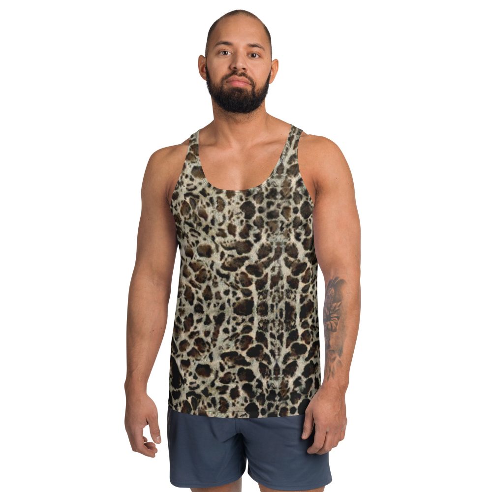 Snake Skin Costume Halloween Cosplay Reptile Print Unisex Tank Top