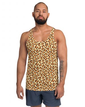 Leopard Jaguar Halloween Cosplay Costume Unisex Tank Top
