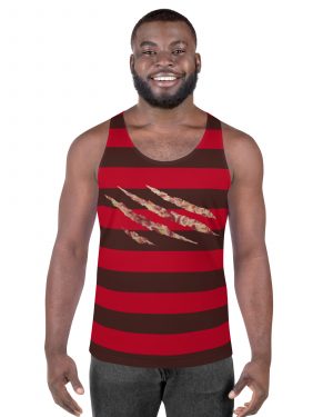 Freddy Nightmare Serial Killer Cosplay Costume Unisex Tank Top