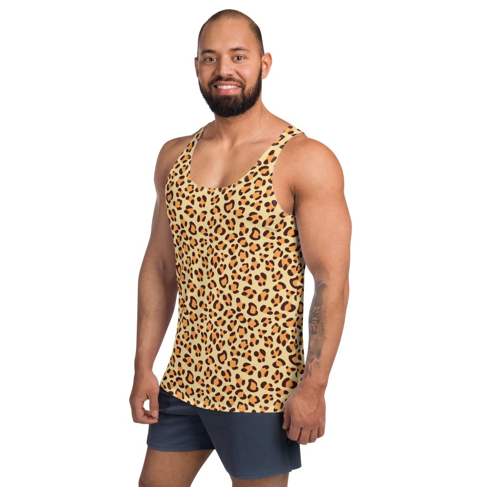 Leopard Jaguar Halloween Cosplay Costume Unisex Tank Top - Image 2