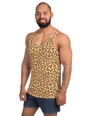 Leopard Jaguar Halloween Cosplay Costume Unisex Tank Top