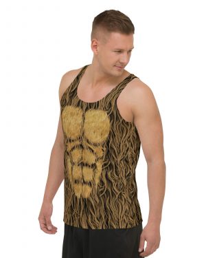Sasquatch Big Foot Chewbacca Halloween Cosplay Costume Unisex Tank Top