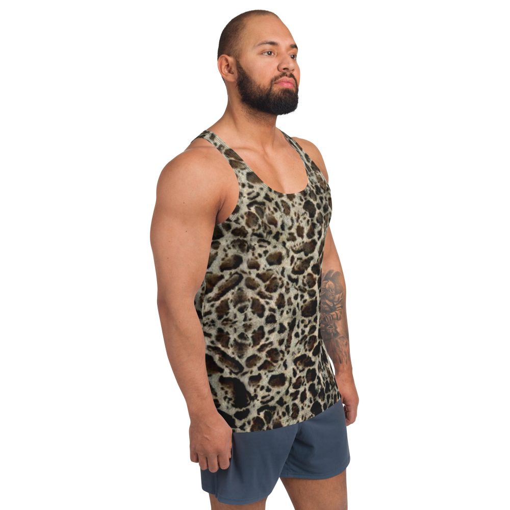 Snake Skin Costume Halloween Cosplay Reptile Print Unisex Tank Top - Image 3