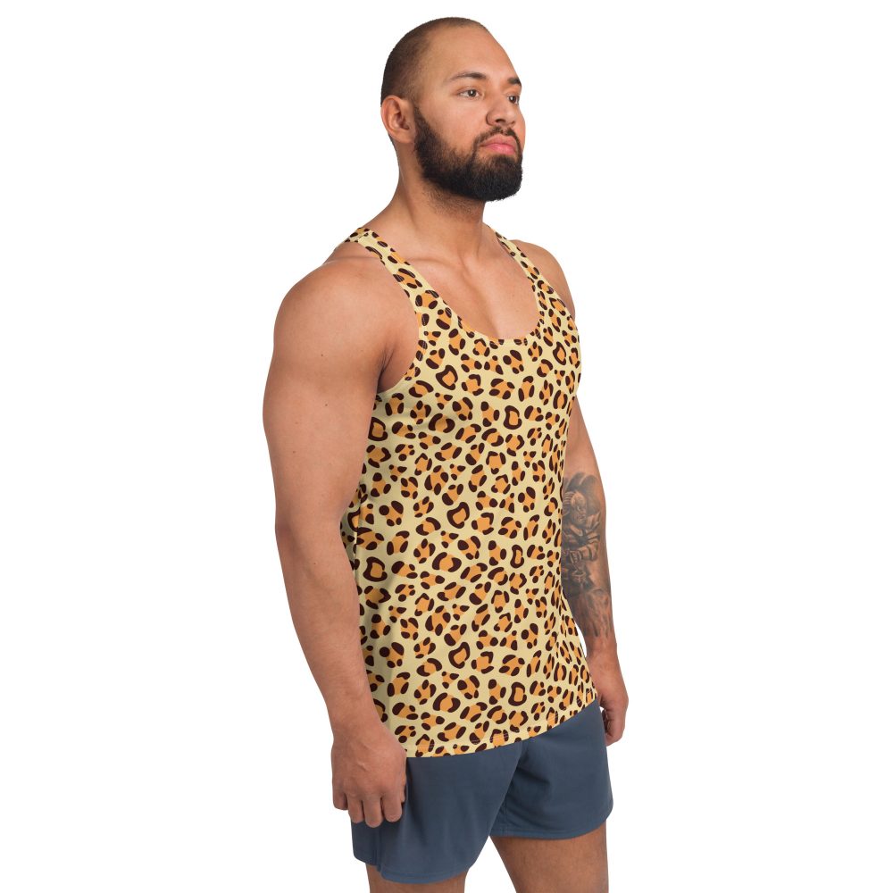 Leopard Jaguar Halloween Cosplay Costume Unisex Tank Top - Image 3