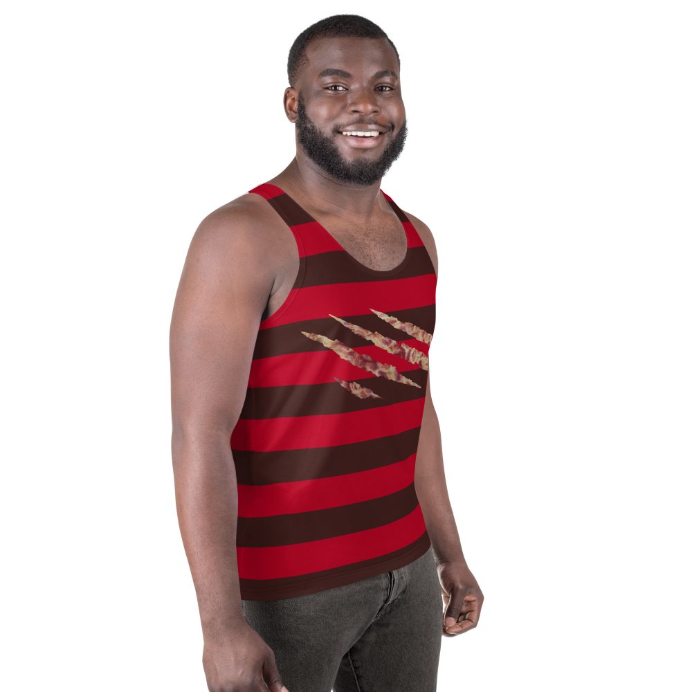 Freddy Nightmare Serial Killer Cosplay Costume Unisex Tank Top - Image 3