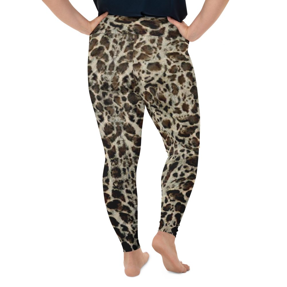 Snake Skin Costume Halloween Cosplay Reptile Print Plus Size Leggings - Image 2