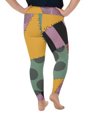 Nightmare Sally Halloween Cosplay Costume Plus Size Leggings